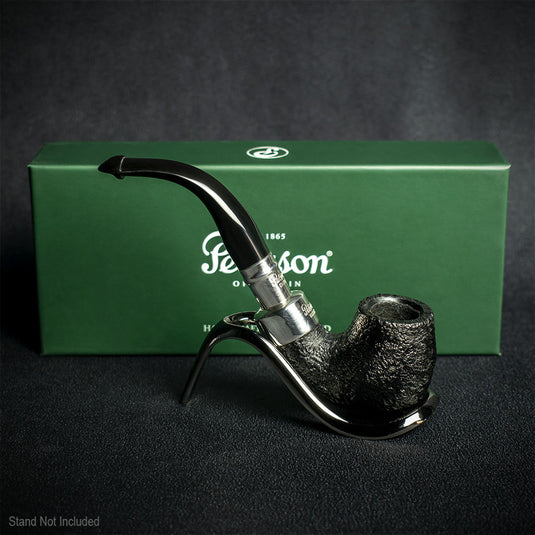 Peterson of Dublin System Spigot Sandblasted Briar Pipe - Shape 317