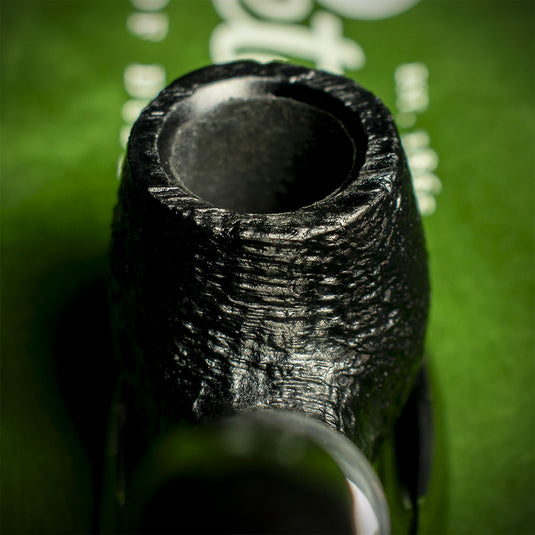 Peterson of Dublin System Spigot Sandblasted Briar Pipe - Shape 317