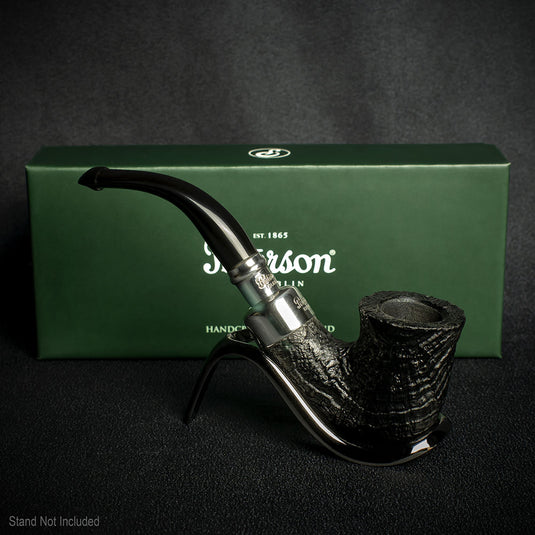 Peterson of Dublin System Spigot Sandblasted Briar Pipe - Shape 305
