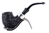 Peterson of Dublin System Rustic Briar Smoking Pipe - Shape No.307