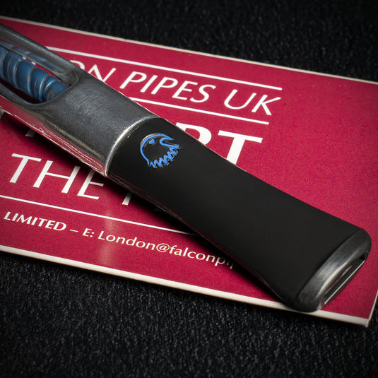 Falcon Shillelagh Twister Stem - Blue