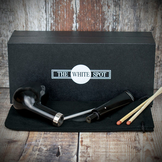 Alfred Dunhill White Spot Briar Smoking Pipe - Dress 4101