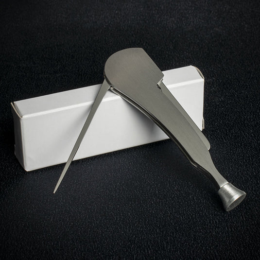 Pipe Shaped Pipe Tool - Chrome