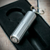 Duo Cut Cigar Punch - (Twin Blades) Silver Finish