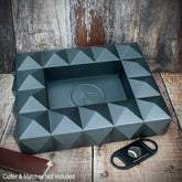 ** DISC** Colibri Quasar Cigar Ashtray – Charcoal