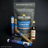 Sample Bag - J. Cortes Sumatra Tubed Cigars & Hine Cigar Reserve Cognac 5cl Miniature