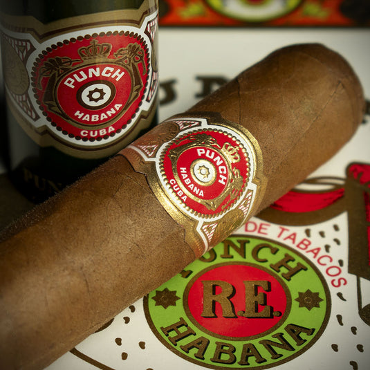 Punch Punch Tubed Cuban Cigars - Box of 10