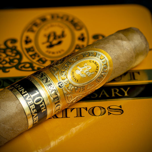 Perdomo 10th Anniversary Connecticut Nicaraguan Puritos - Tin of 5 Cigars