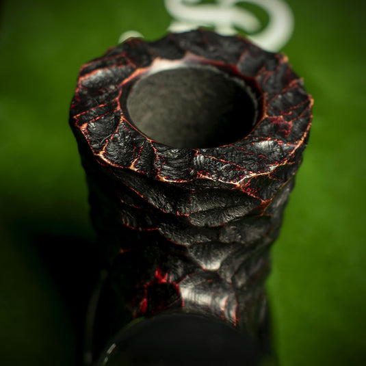 Peterson of Dublin System Rustic Briar Smoking Pipe - Shape No.XL315