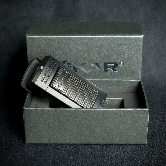 Xikar Ion Double Jet Flame Cigar Lighter - Black (607BK)