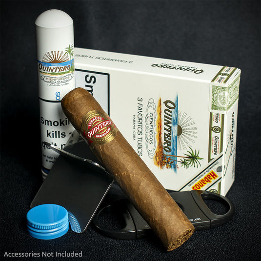 Quintero Favoritos Cuban Tubed Cigar - Single