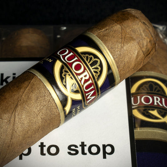 Quorum Short Robusto Classic Cigars - Bundle of 10