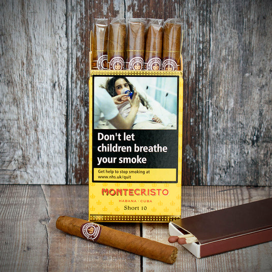 Montecristo Shorts Cuban Cigars - 10pk