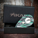 *DISC* Xikar Xi-2 Nightlife Green 201NLG Double Blade Cigar Cutter