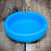 Silicone Cigarette Ashtray - Blue