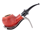 Rattray's Beltanes Fire Briar Smoking Pipe - Sandblast Red