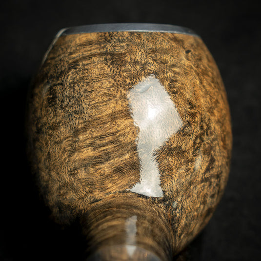 Rattray's Dark Reign Grey Briar Smoking Pipe - Shape 121