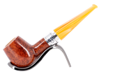 Rattray's Monarch Light 9mm Briar Smoking Pipe - Shape 18