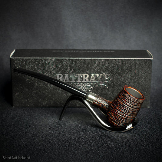 Rattray's Slainte Briar Smoking Pipe - Rustic