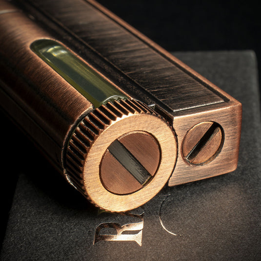 Rattray's Steam Punk Petrol Lighter - Rose Gold Finish