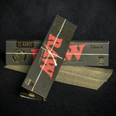 RAW King Size Slim Rolling Papers Black - Bundle of 2