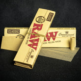 RAW King Size Slim Rolling Papers Classic - Bundle of 2