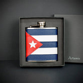 6oz Cuban Hip Flask - FL59