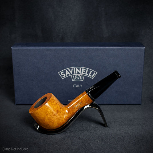 Savinelli Mini Liscia Bocch 6mm Briar Pipe - Smooth 128
