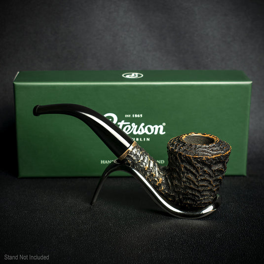 Aran Rusticated Briar Smoking Pipe By Peterson of Dublin - Shape No.B10