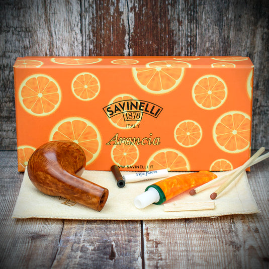 Savinelli Arancia Smooth Brown 173 - 6mm Pipe