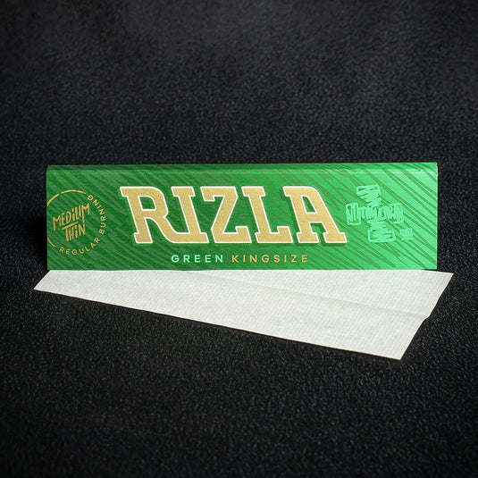 Rizla King Size Green Rolling Papers - Bundle of 2