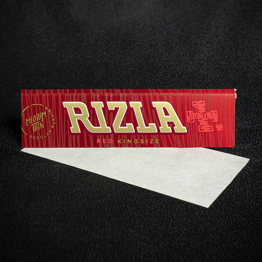 Rizla King Size Red Rolling Papers - Bundle of 2