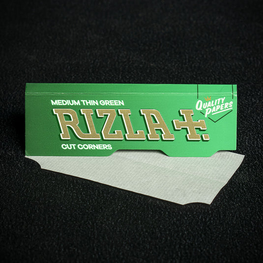 Rizla Regular Green Rolling Papers - Bundle of 5