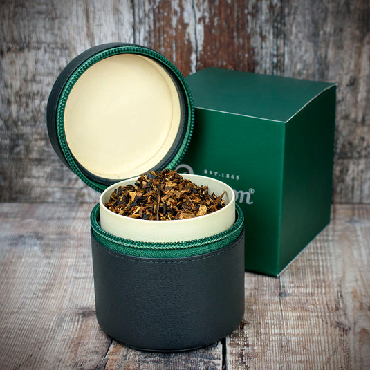 Peterson Avoca Leather Medium Travel Tobacco Jar