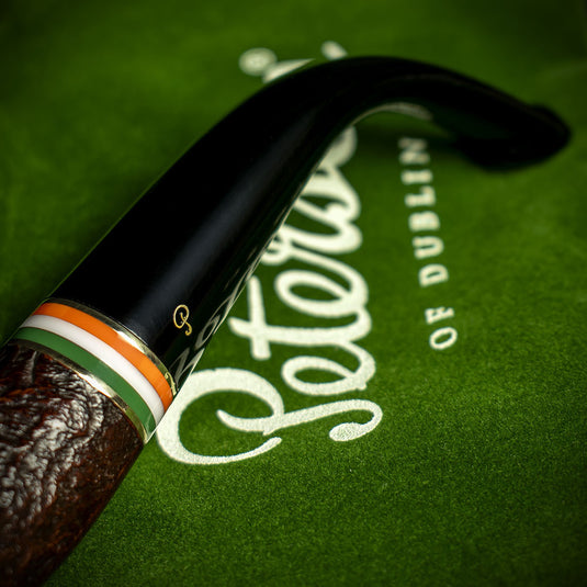 Peterson of Dublin St. Patrick's Day 2026 Sandblast Briar Pipe - Shape X220