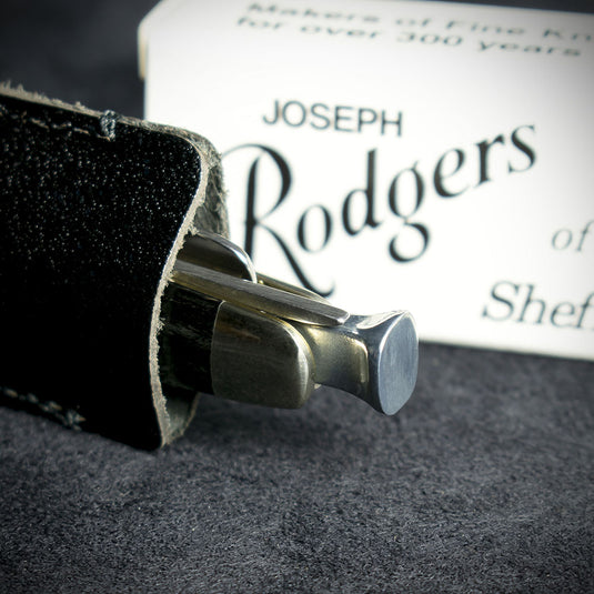 Rodgers Classic Pipe Smokers Knife - Blackwood Handle