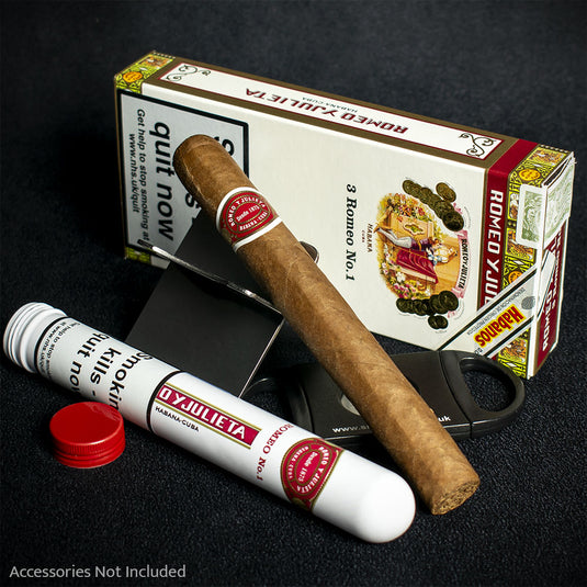 Romeo y Julieta No.1 Tubos Cuban Cigars - 3 Pack