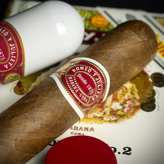 Romeo y Julieta No.2 Tubos Cuban Cigars - 3 Pack