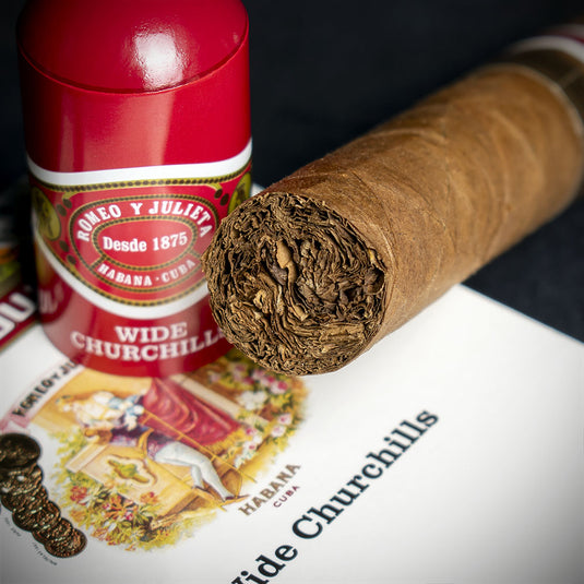 Romeo y Julieta Wide Churchill Tubos Cuban Cigars - 3 Pack