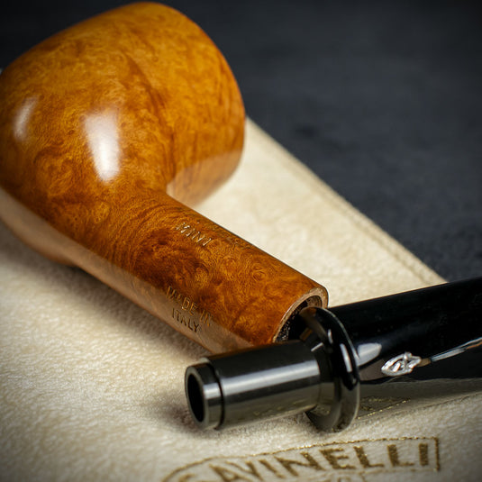 Savinelli Mini Liscia Bocch 6mm Briar Pipe - Smooth 128