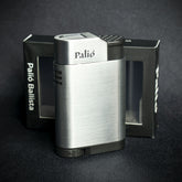 Palio Ballista Single Jet Cigar Lighter - Silver