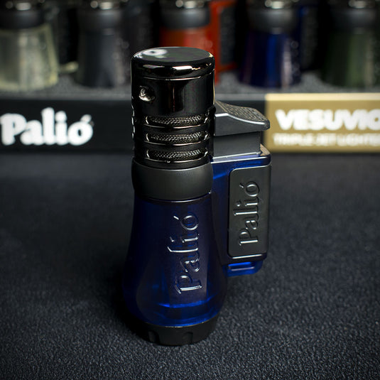 Palio Vesuvio Triple Jet Flame Lighter - Assorted Colours