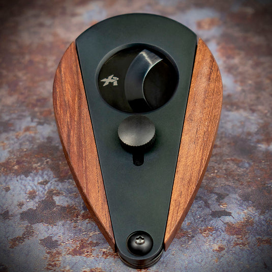 Xikar Xi-3 Phantom Redwood 300BKRW Double Blade Cigar Cutter