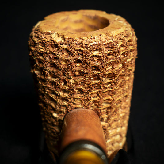 Missouri Meerschaum Let Freedom Ring Corn Cob Pipe - BENT