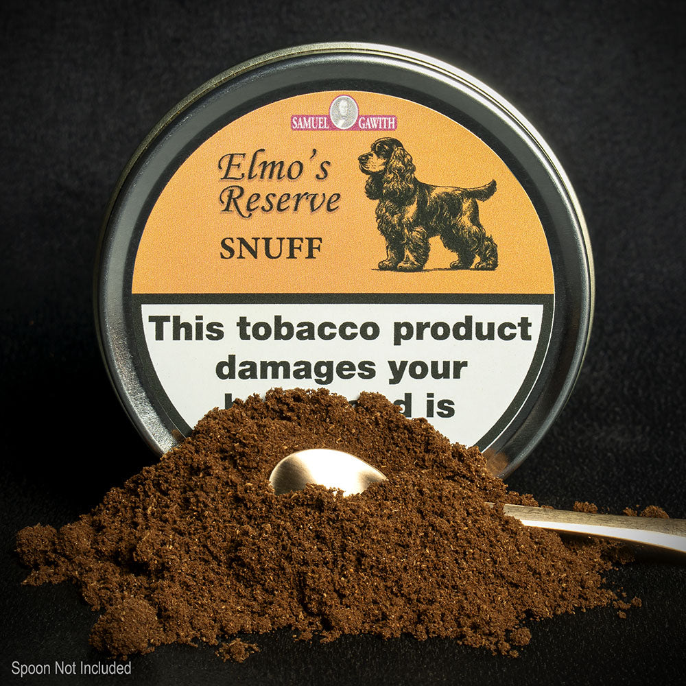 tonquin tobacco Samuel Gawith Snuff Elmo's Reserve 25gm Tin Smoke-King