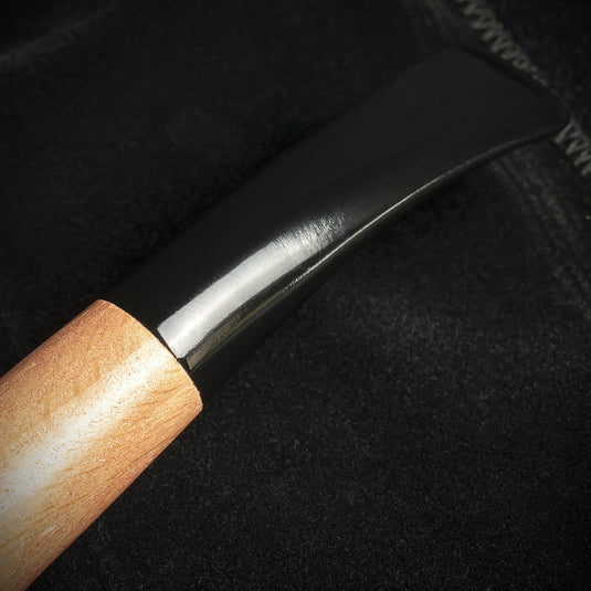 Smoke-King 9mm Tan Beechwood Pipe - Bulldog
