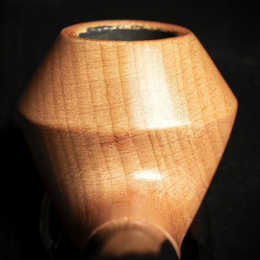 Smoke-King 9mm Tan Beechwood Pipe - Bulldog