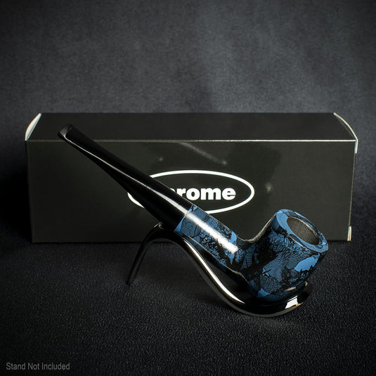 Sarome Blue Moss Straight Pearwood Pipe - 9mm