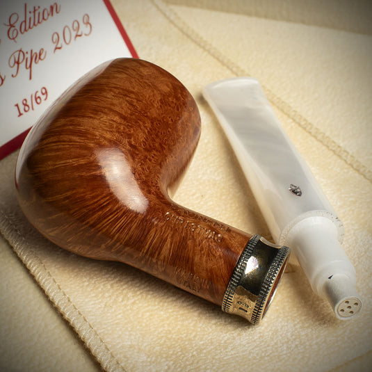 Savinelli 2023 Limited Edition Christmas Briar Smoking Pipe - 18/69