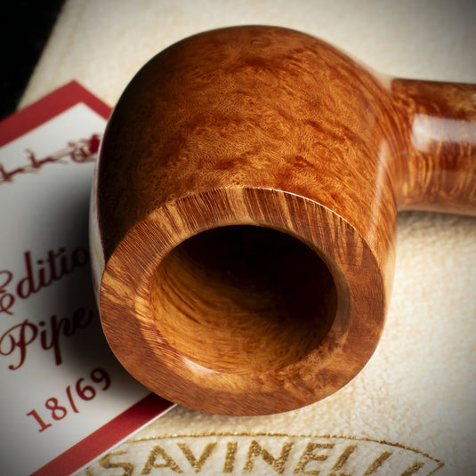 Savinelli 2023 Limited Edition Christmas Briar Smoking Pipe - 18/69